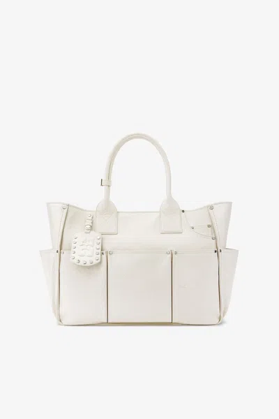 Ganni White Posy Bag