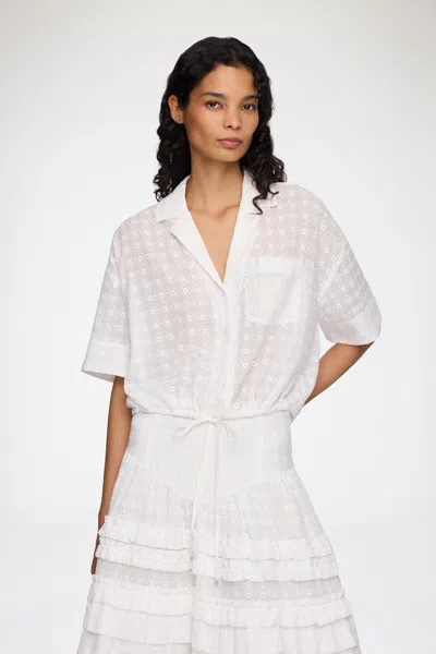 Ganni White Shirt