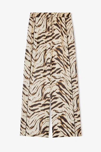 Ganni White Trousers