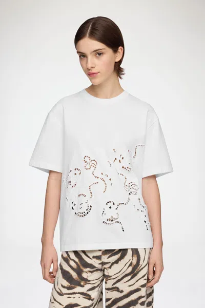 Ganni White T-shirt