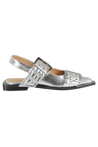 GANNI SLINGBACK BALLET FLATS