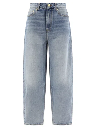 GANNI WIDE LEG JEANS