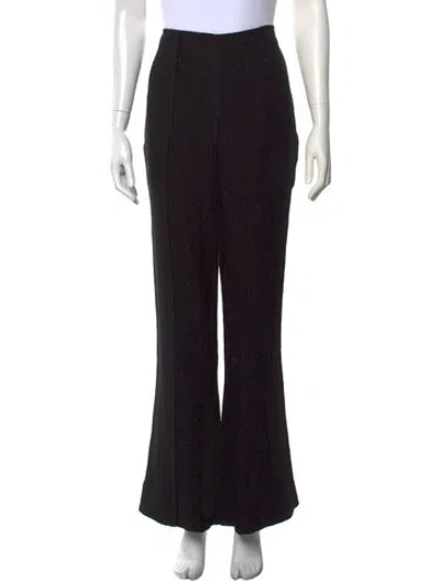 Pre-owned Ganni Wide Leg Pants W/ Tags In Black