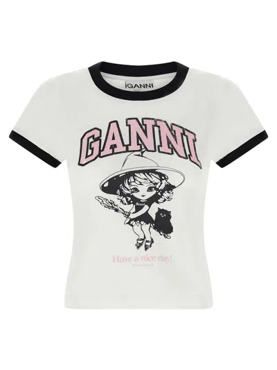 GANNI GANNI 'WITCH' T-SHIRT