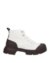 Ganni Ankle Boots In White