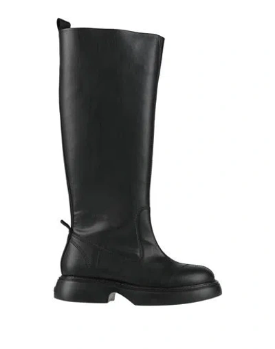Ganni Woman Boot Black Size 7 Synthetisches Material