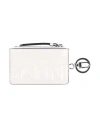 Ganni Woman Coin Purse White Size - Recycled Leather