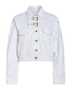 Ganni Denim Jackets In White