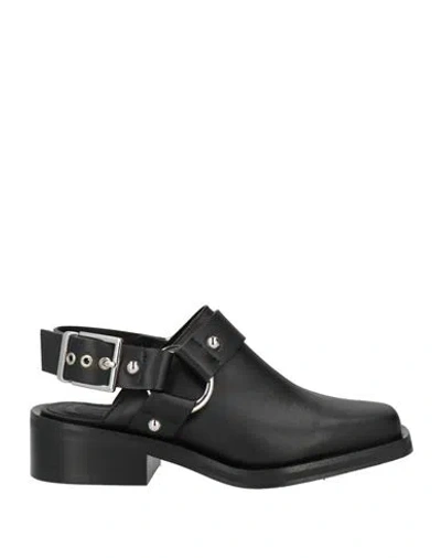 Ganni Woman Mules & Clogs Black Size 8 Synthetisches Material