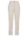 Ganni Woman Pants Beige Size 8/10 Recycled Polyester, Viscose, Elastane In Beige