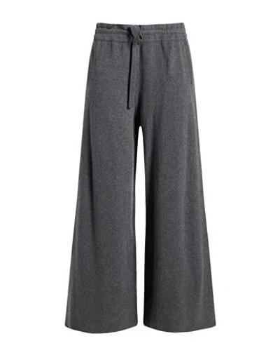 Ganni Woman Pants Grey Size 34 Cashmere In Gray