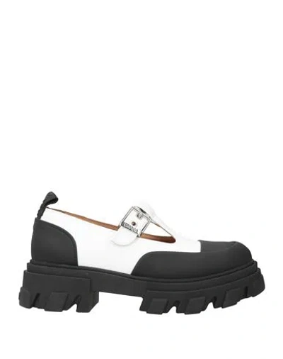 Ganni Woman Pumps Black Size 8 Synthetisches Material In Multi