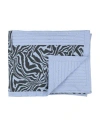 Ganni Woman Quilt Or Duvet Azure Size - Cotton In Blue