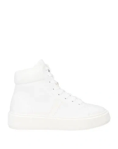 Ganni Woman Sneakers White Size 9 Synthetic Material