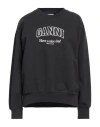 Ganni Cotton Crew-neck Sweatshirt