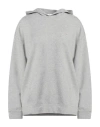 Ganni Woman Sweatshirt Grey Size Xs Organic Cotton In Grey