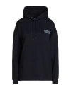 Ganni Woman Sweatshirt Midnight Blue Size L/xl Organic Cotton, Polyester