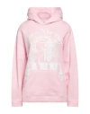 Ganni Woman Sweatshirt Pink Size S/m Cotton In Pink