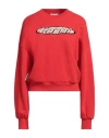 Ganni Woman Sweatshirt Pink Size Xs Organic Cotton In Pink