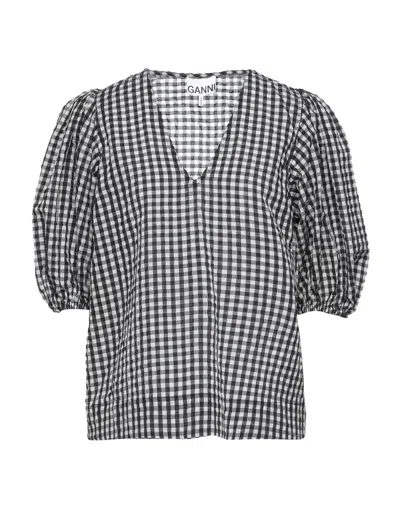 Ganni Blouses In Black