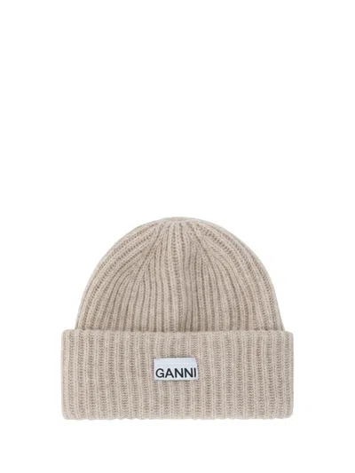 GANNI GANNI WOMEN BEANIE HAT