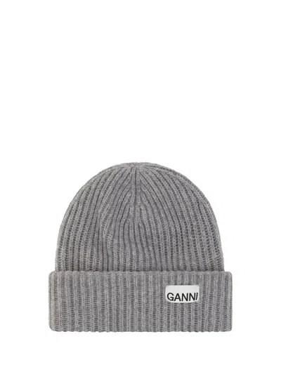 GANNI GANNI WOMEN BEANIE HAT