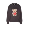 Ganni Women Bear Sweatshirt In Black