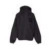 Ganni Nylon Blouson Jacket In Black