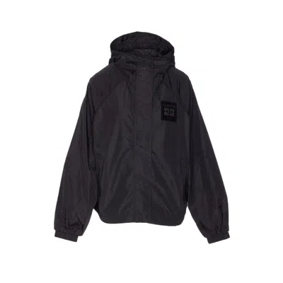 Ganni Fabric Jackets In Black