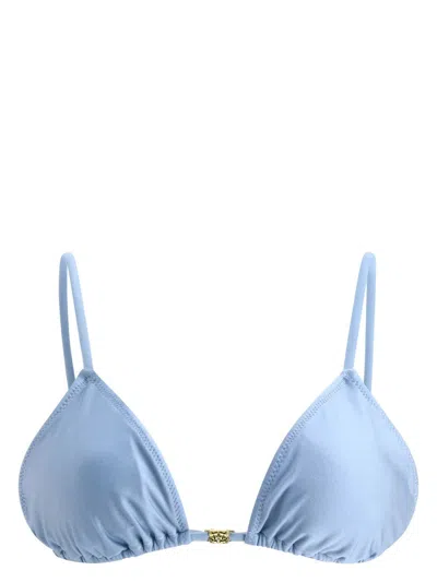 GANNI WOMEN'S "BLUE STRING" BIKINI TOP