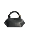 Ganni Women's Bou Top Handle Bag In 099 Black
