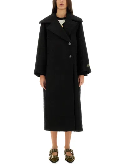 GANNI GANNI WOMEN BOUCLE COAT