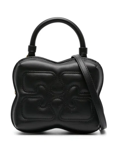 Ganni Women's Butterfly Bag In Black
