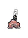 Ganni Women Cherry Keyring In Multi