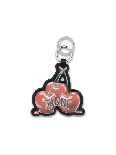 GANNI GANNI WOMEN CHERRY KEYRING