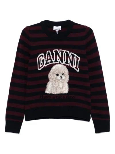 GANNI GANNI WOMEN CREW NECK SWEATER