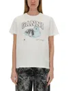 Ganni Basic Jersey Duckie Relaxed T-shirt
