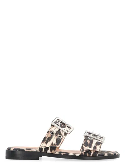GANNI WOMEN'S FEMININE SLIDES