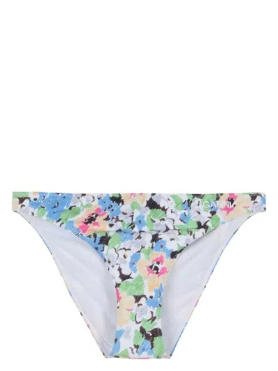 GANNI WOMEN'S FLORAL PATTERN BIKINI BRIEFS | SIZE 36 | A4068