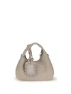 Ganni Women Hobo Mini Grained In Multi