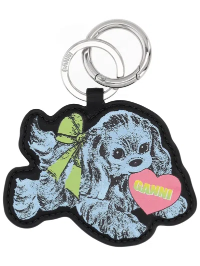 GANNI GANNI WOMEN KEYCHAIN "DOG"