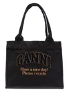 Ganni Women's Large Easy Shopper Bag
