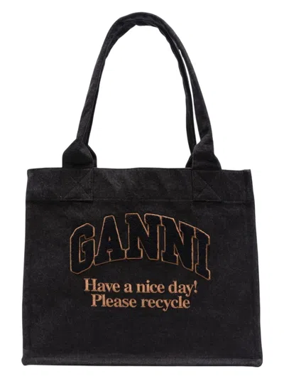 Ganni Women's Large Easy Shopper Bag