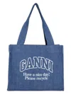 Ganni Women's Tote Bag With Logo