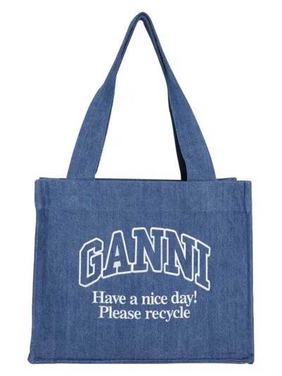 GANNI WOMEN'S LARGE EASY TOTE BAG