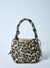Ganni Leopard Bou Bucket Bag