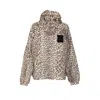 Ganni Leopard Raincoat Jacket In Multi