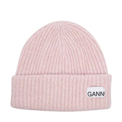 GANNI GANNI WOMEN LOGO HAT
