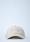 Ganni Women Logo Motif Baseball Cap