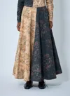 Ganni Women Midi Circle Skirt In Multi